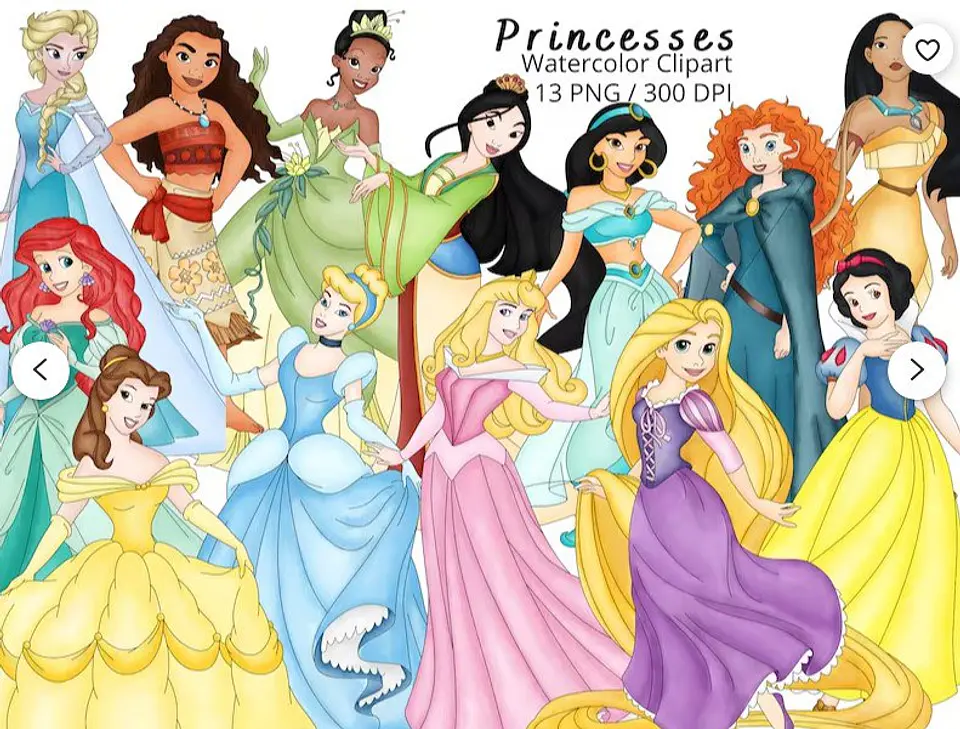 Kit Digital Princesas 18 1