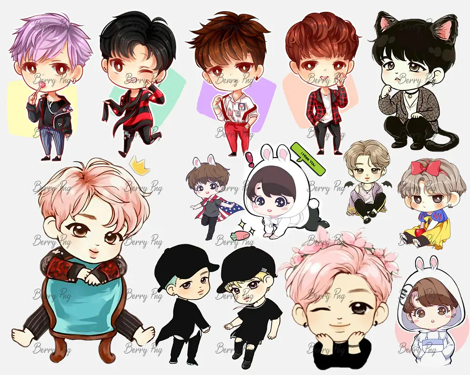 Kit Digital Bts Pacote Kpop 7 1