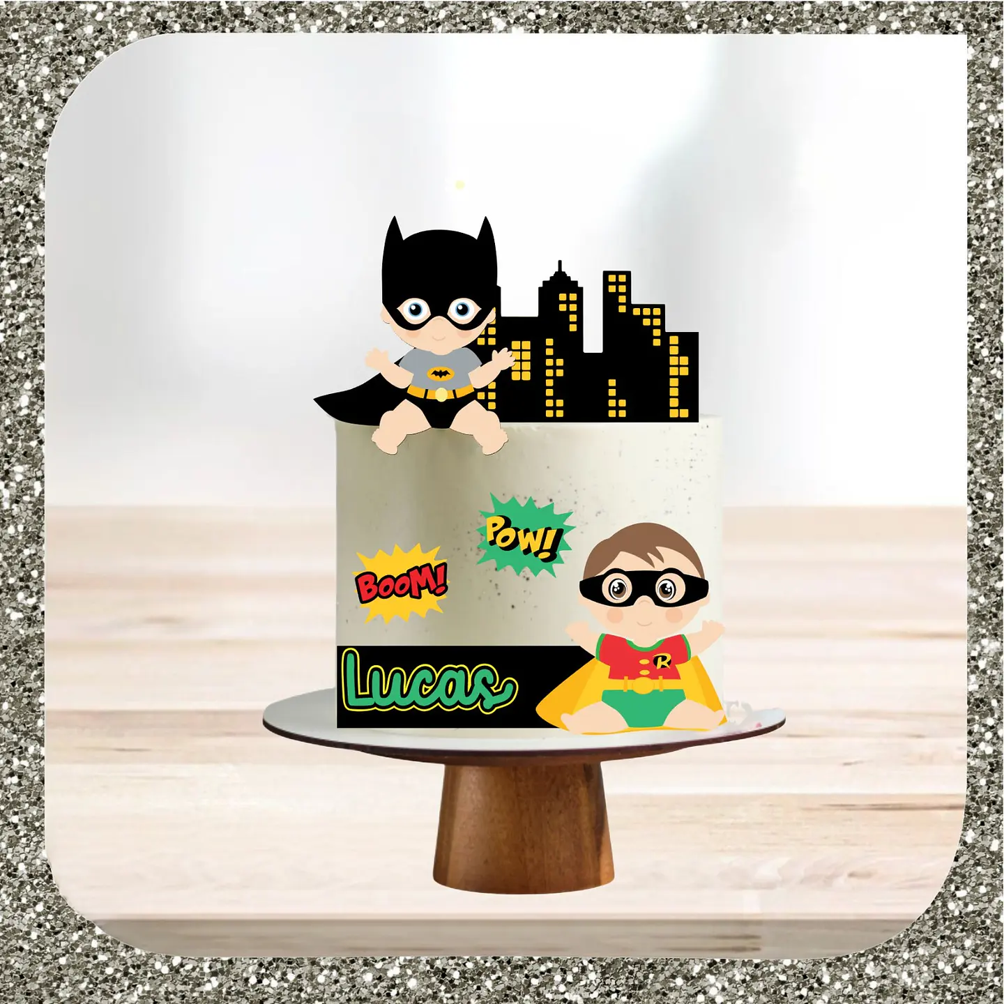 Arquivo de Corte Topo de Bolo Batman e Robin 1 1