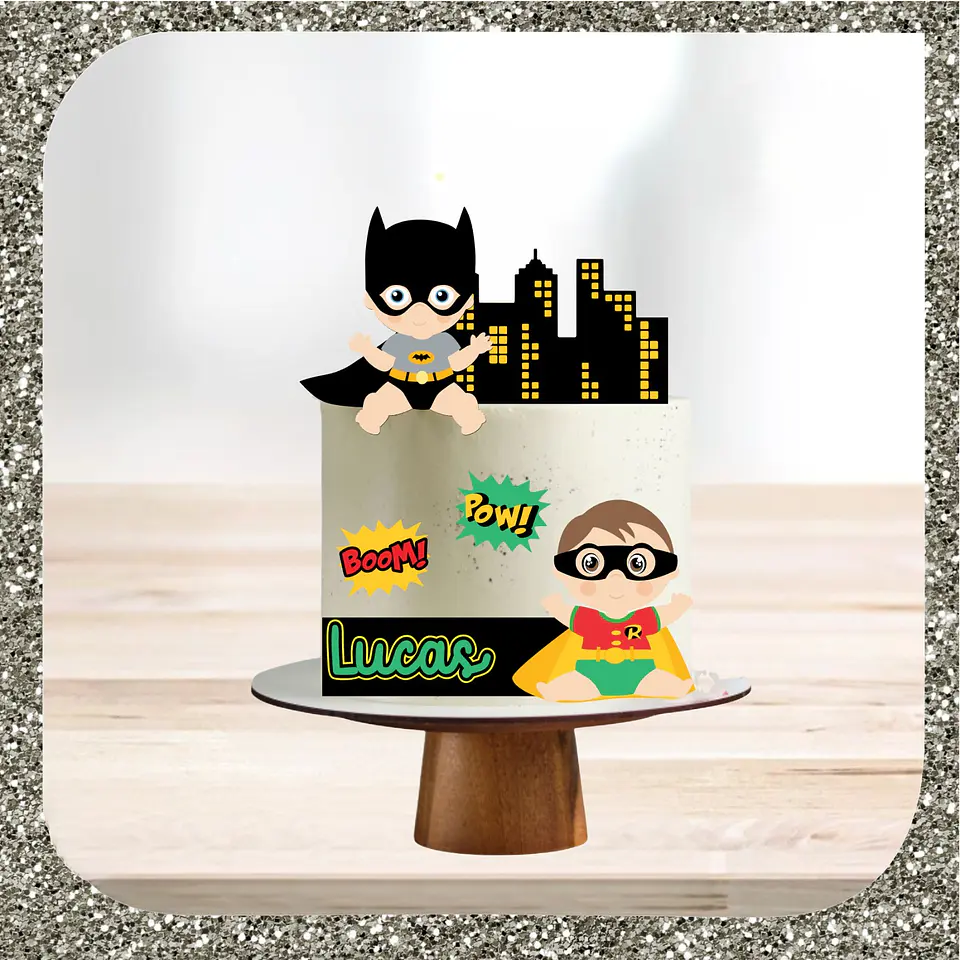 Arquivo de Corte Topo de Bolo Batman e Robin 1 1