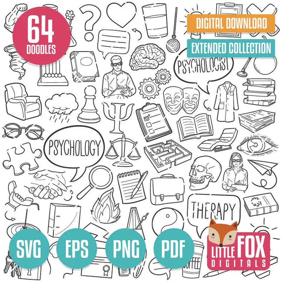 Kit Digital Psicologia Clipart 15 1