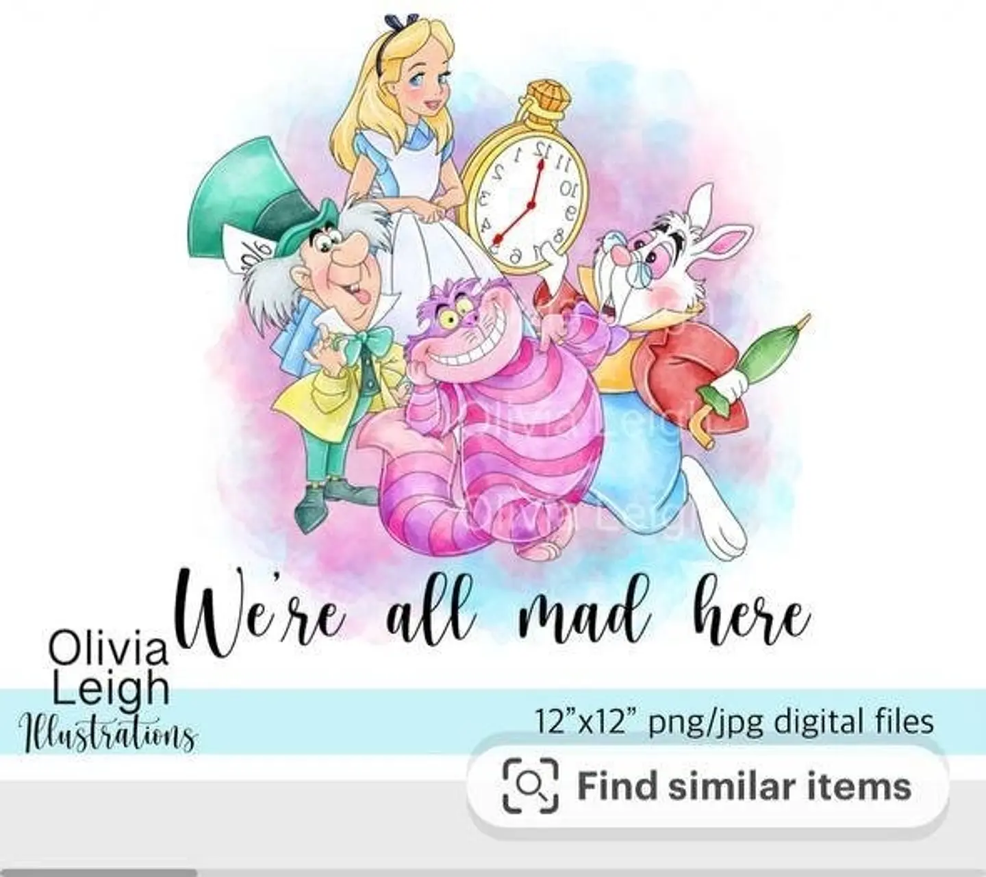 Kit Digital Alice No Pais das Maravilhas 2 1