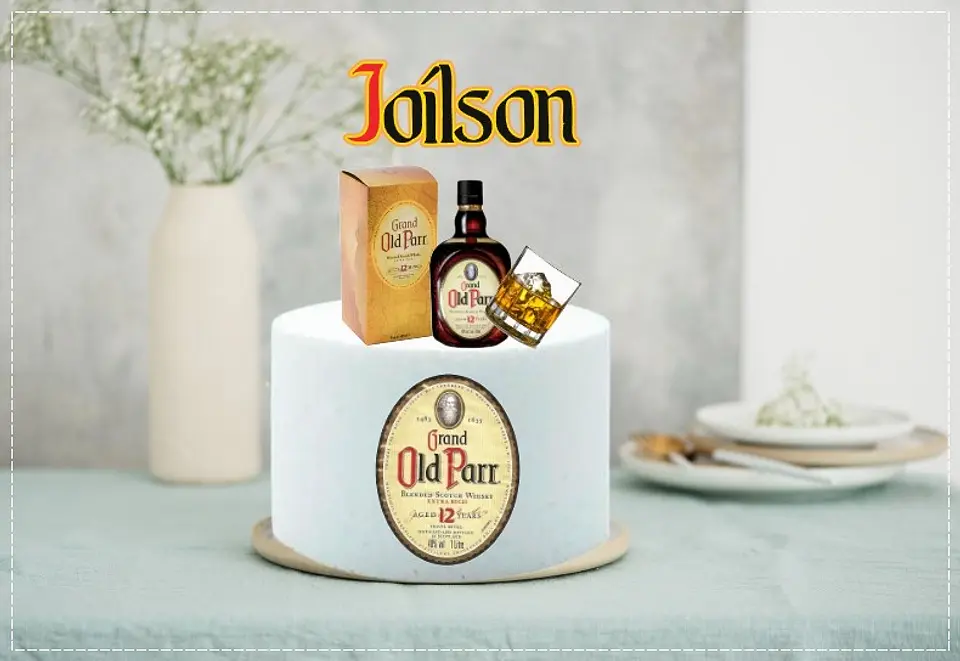 Arquivo de Corte Topo de Bolo Bebidas Whisky Uísque 4 1