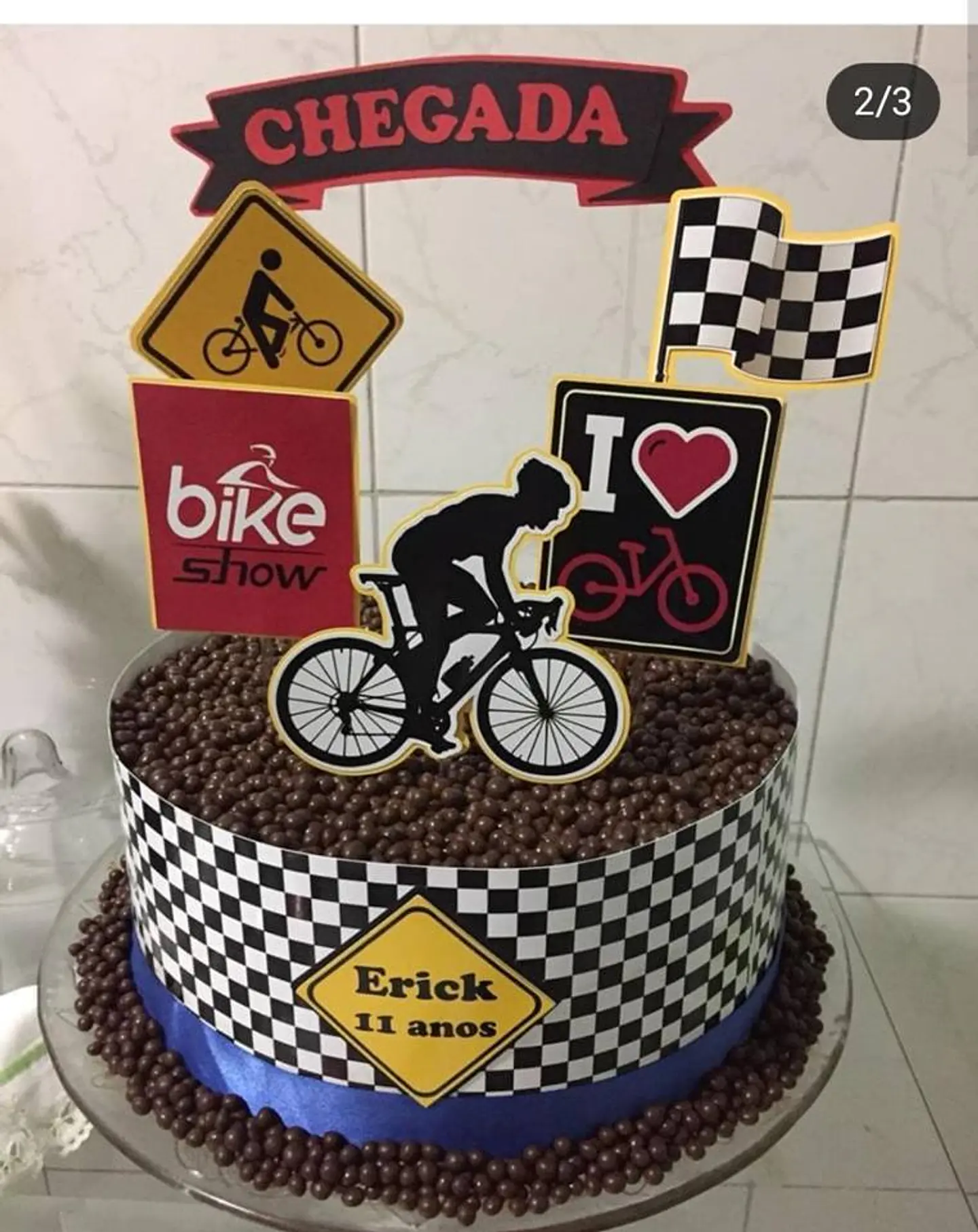 Arquivo de Corte Topo de Bolo Bicicleta Bike Ciclismo 5 1