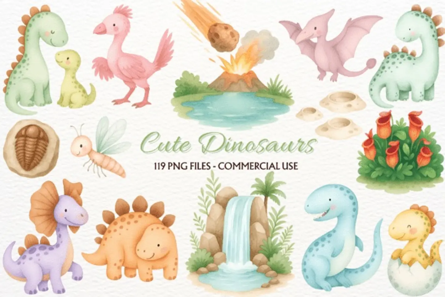 Kit Digital Dinossauro 2 1