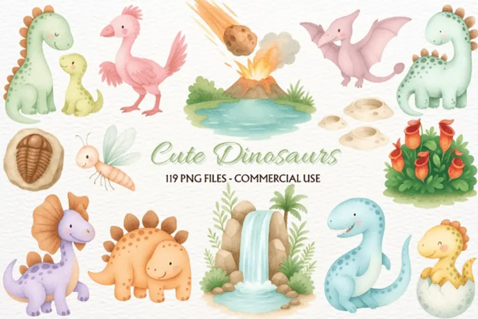 Kit Digital Dinossauro 2 1