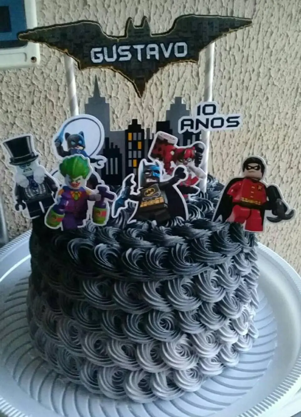 Arquivo de Corte Topo de Bolo Batman Lego 2 1