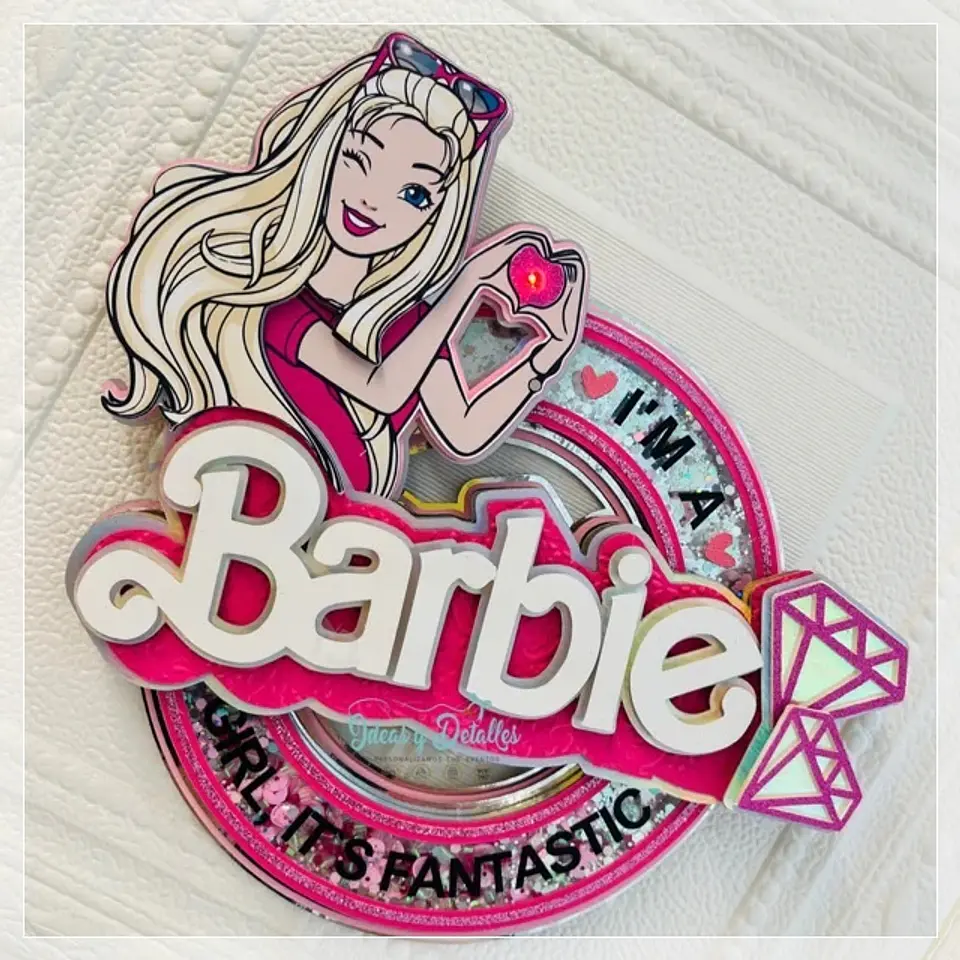 Arquivo de Corte Topo de Bolo Barbie 16 1