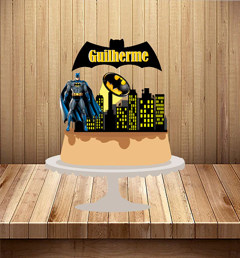 Arquivo de Corte Topo de Bolo Batman 12