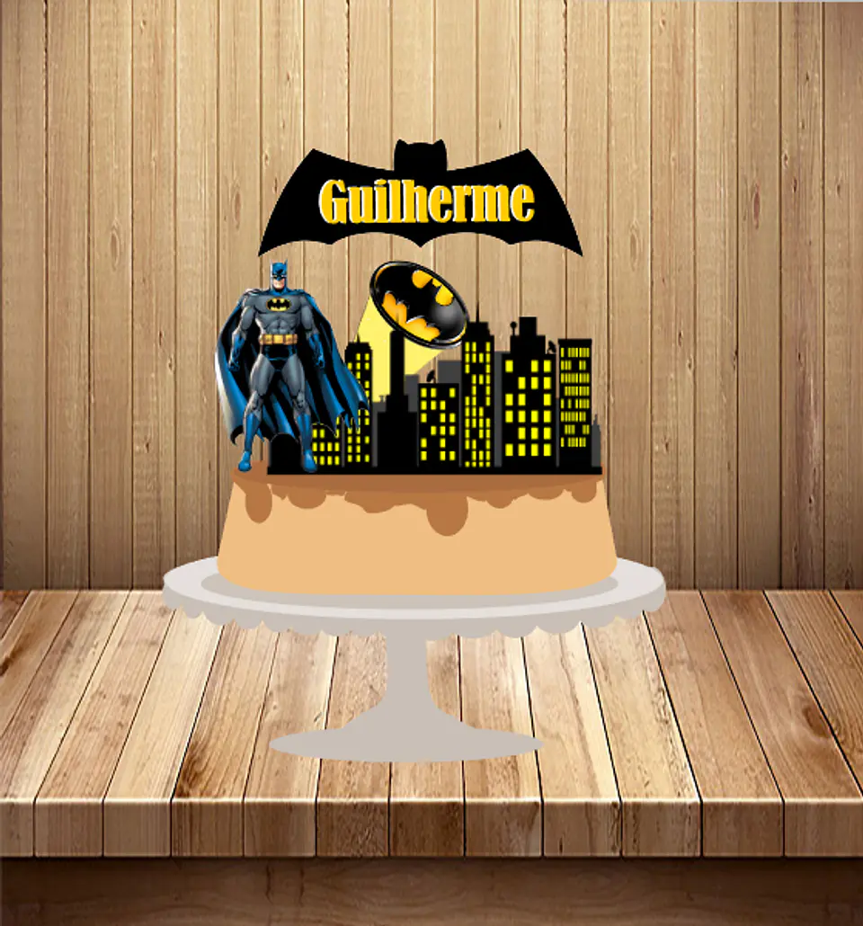 Arquivo de Corte Topo de Bolo Batman 12 1