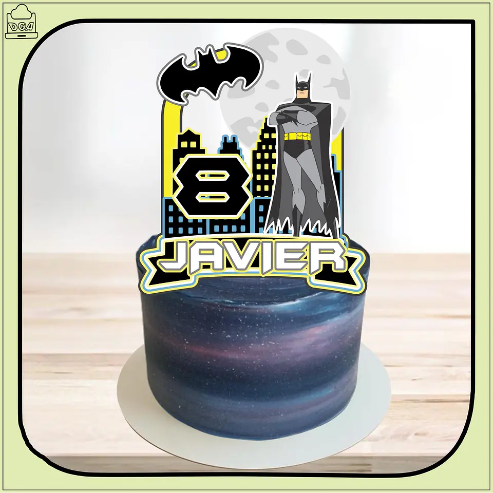 Arquivo de Corte Topo de Bolo Batman 11 1