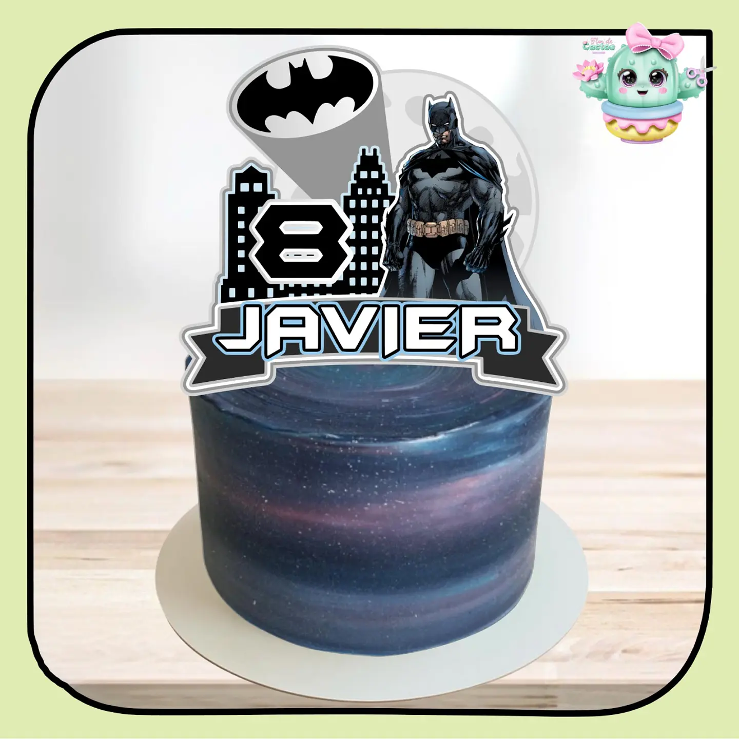 Arquivo de Corte Topo de Bolo Batman 10 1