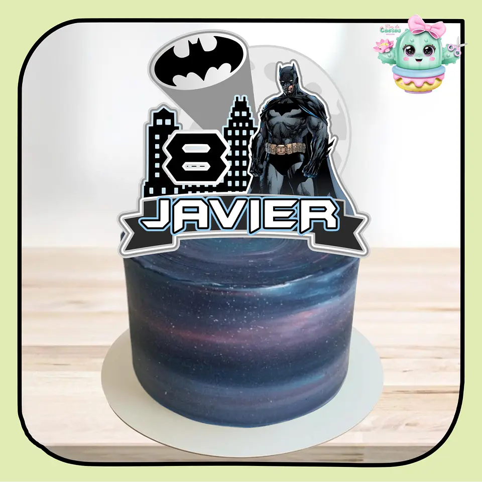 Arquivo de Corte Topo de Bolo Batman 10 1