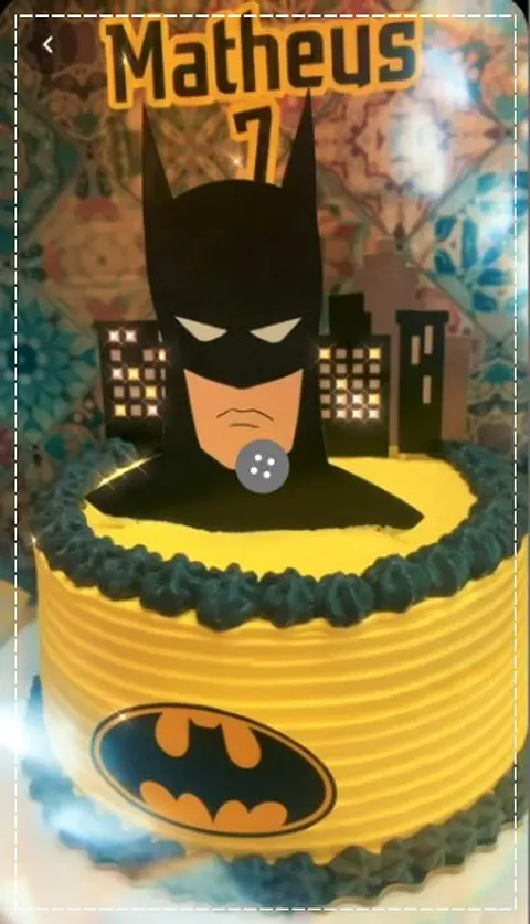 Arquivo de Corte Topo de Bolo Batman 7