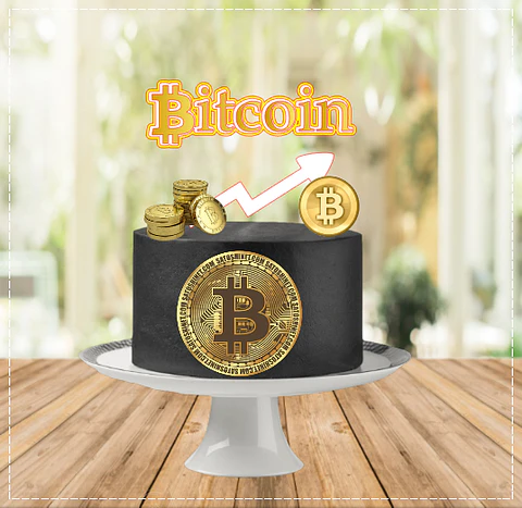 Arquivo de Corte Topo de Bolo Bitcoin 1