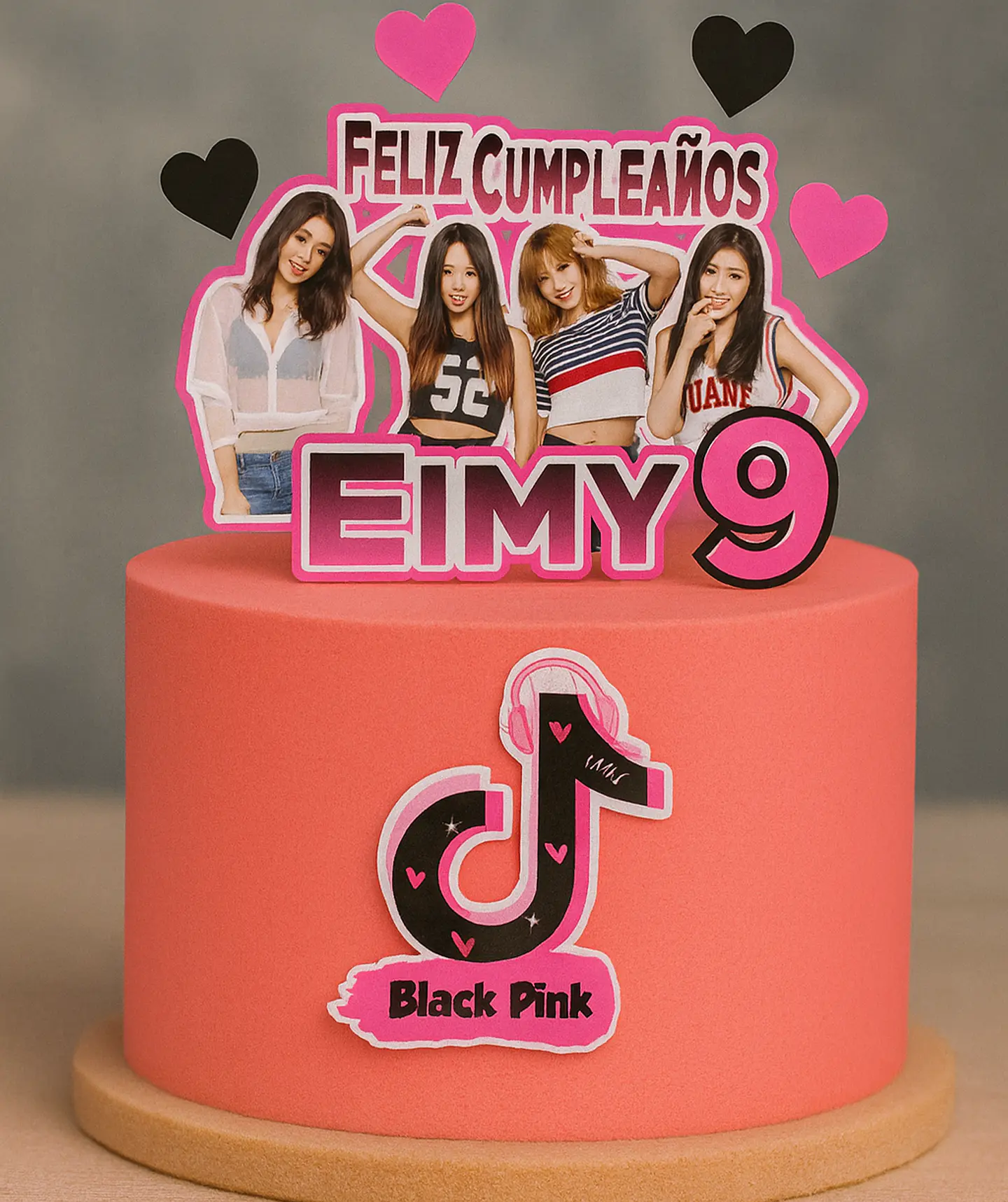 Arquivo de Corte Topo de Bolo Black Pink 4 1