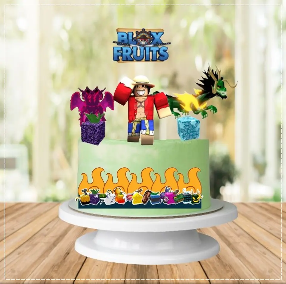 Arquivo de Corte Topo de Bolo Blox Fruit 12 1