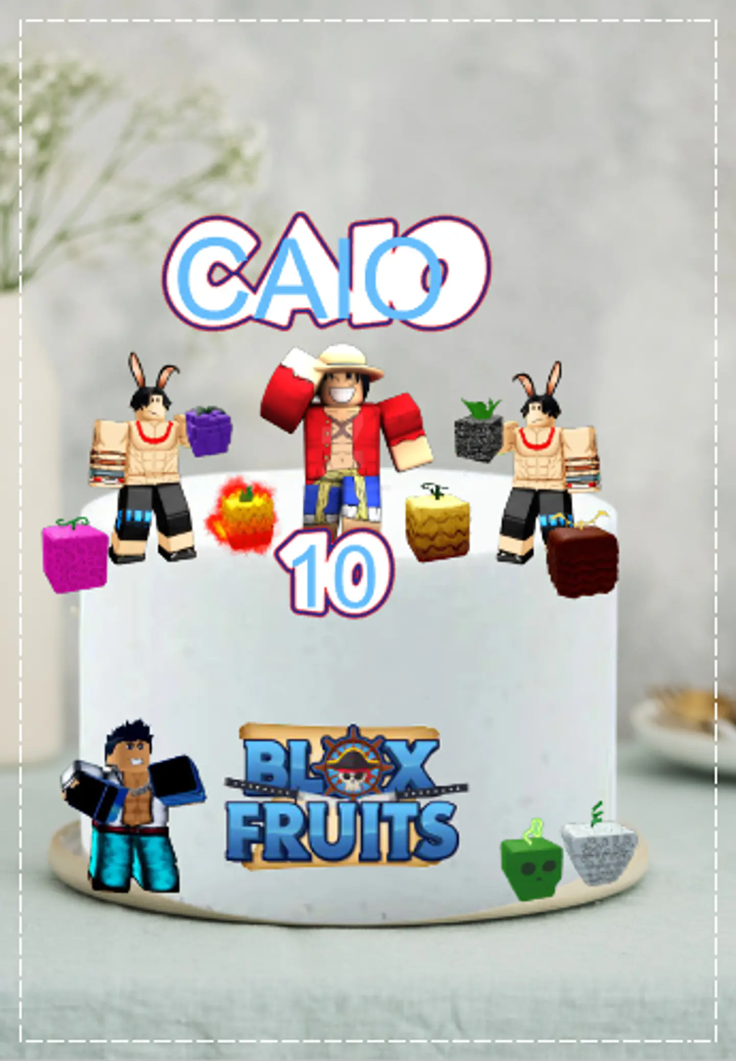 Arquivo de Corte Topo de Bolo Blox Fruit 5 1