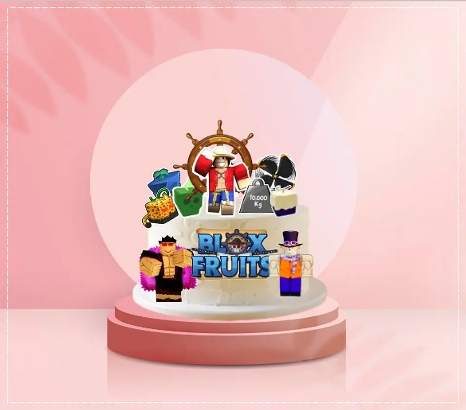 Arquivo de Corte Topo de Bolo Blox Fruit 2 1