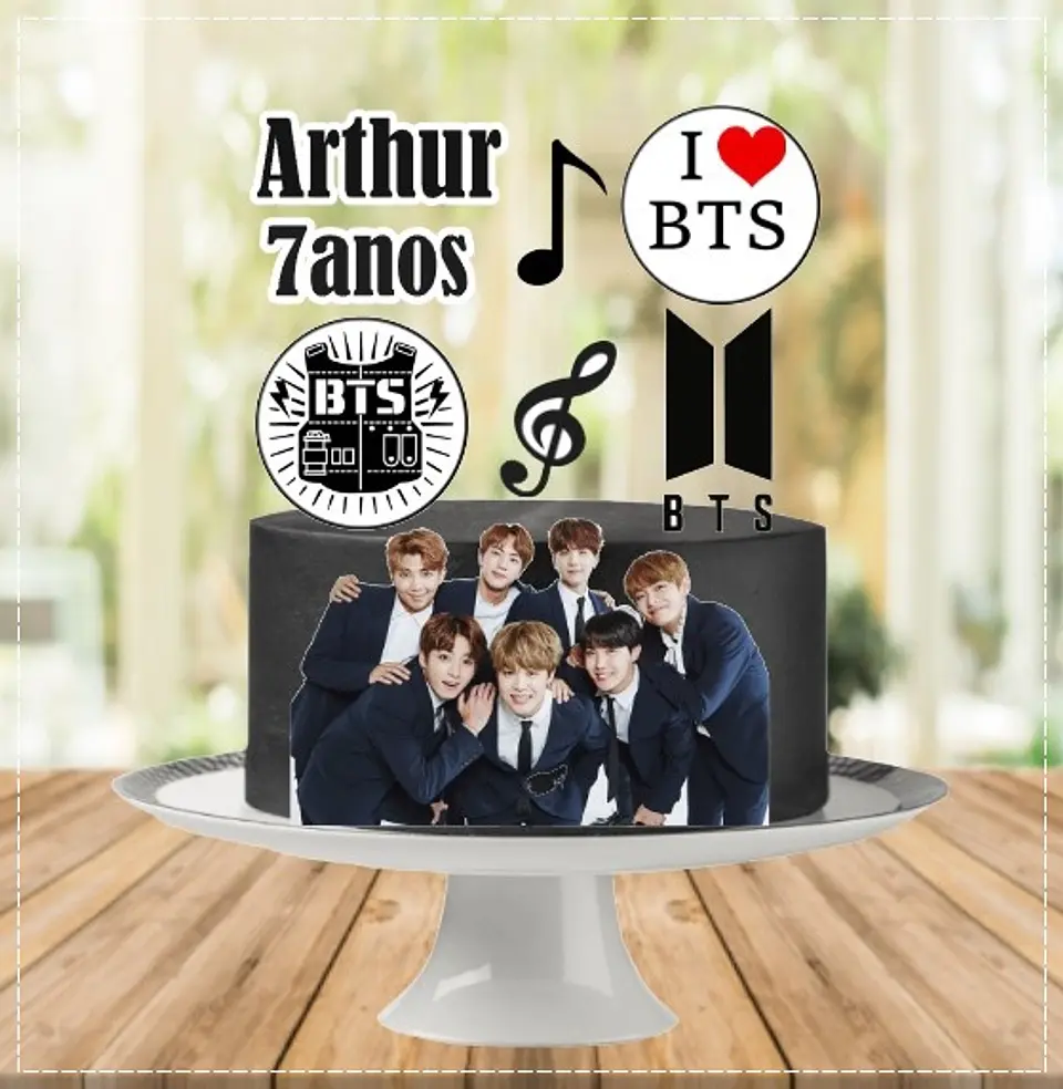 Arquivo de Corte Topo de Bolo Bts 11 1