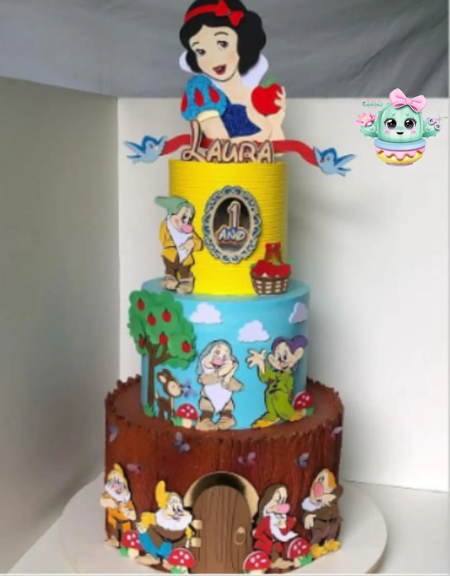 Arquivo de Corte Topo de Bolo Branca de Neve 26 1