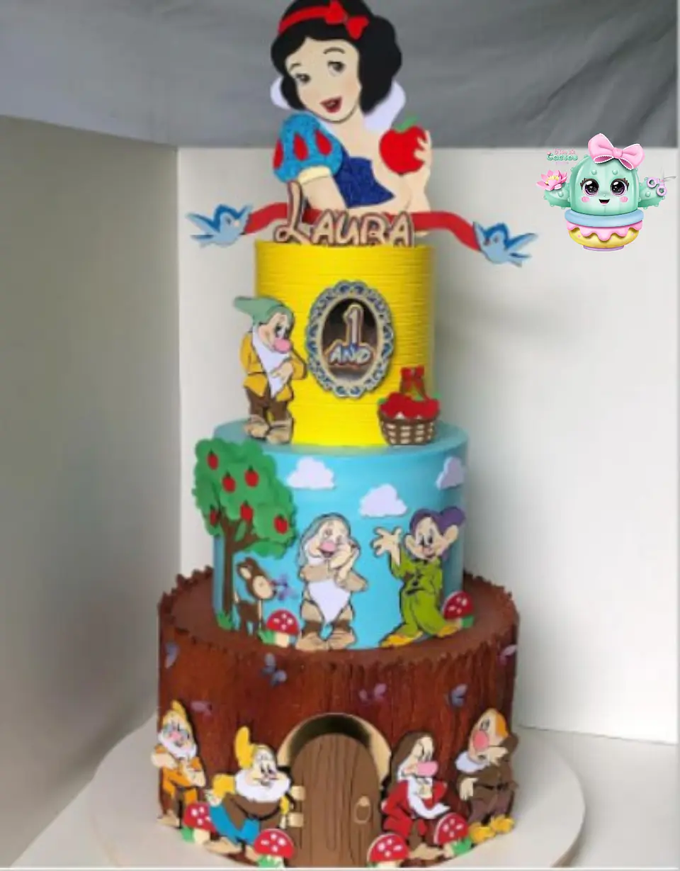 Arquivo de Corte Topo de Bolo Branca de Neve 26 1