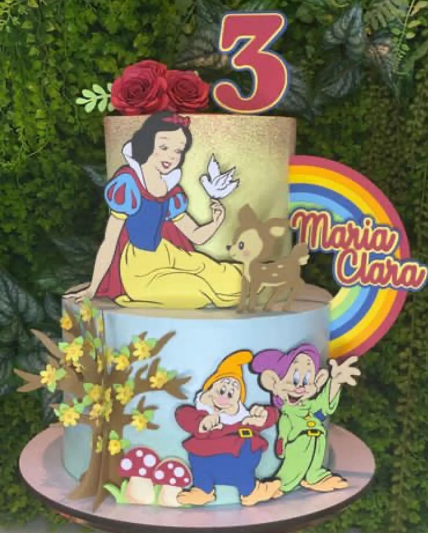 Arquivo de Corte Topo de Bolo Branca de Neve 11 1