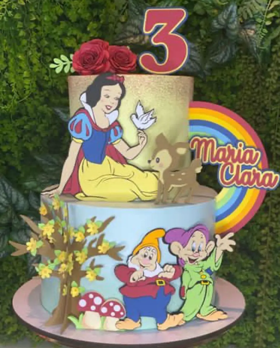 Arquivo de Corte Topo de Bolo Branca de Neve 11 1
