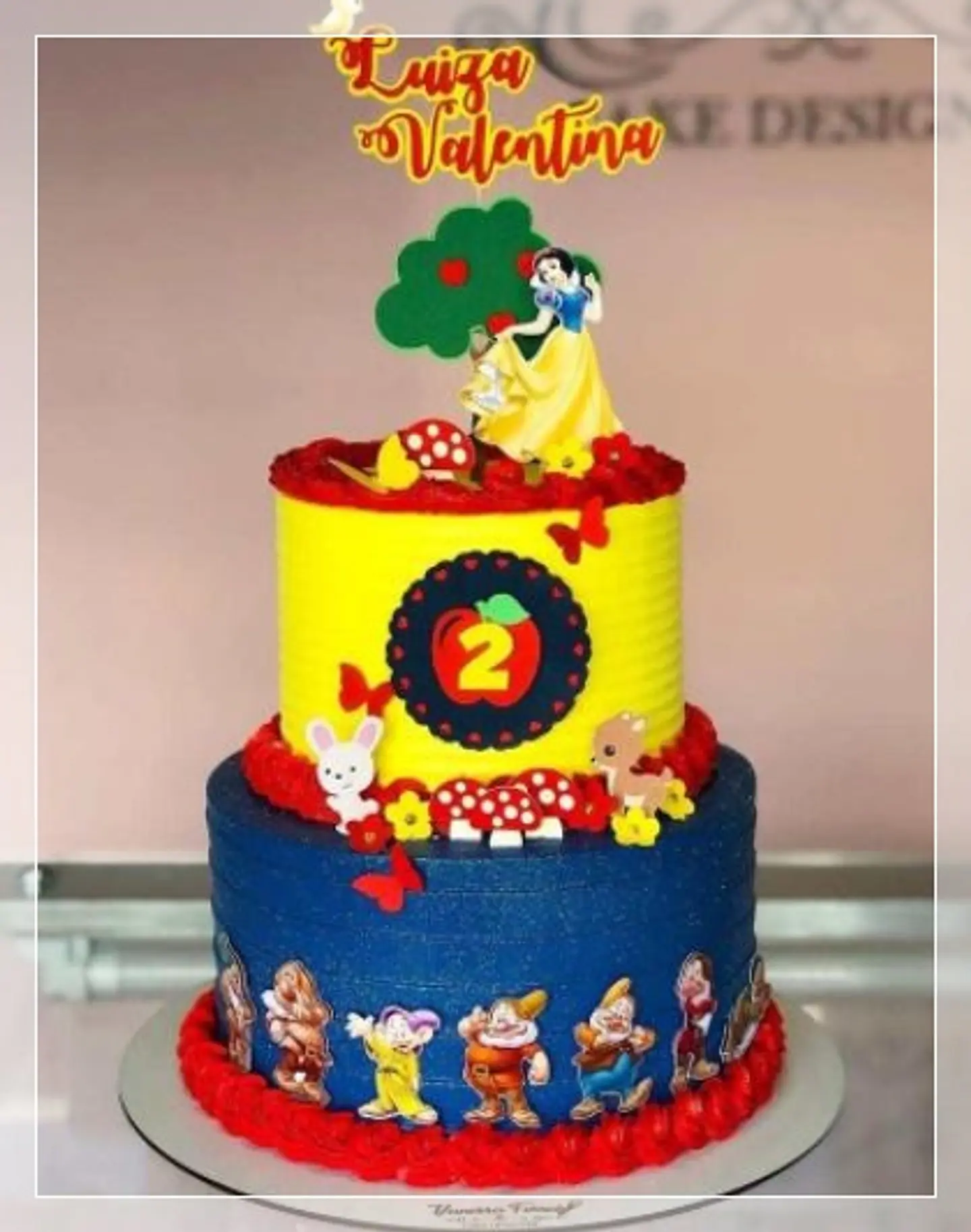 Arquivo de Corte Topo de Bolo Branca de Neve 7 1