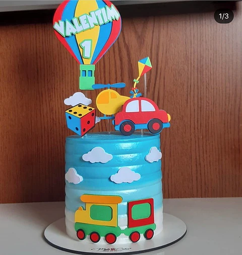Arquivo de Corte Topo de Bolo Brinquedos 25