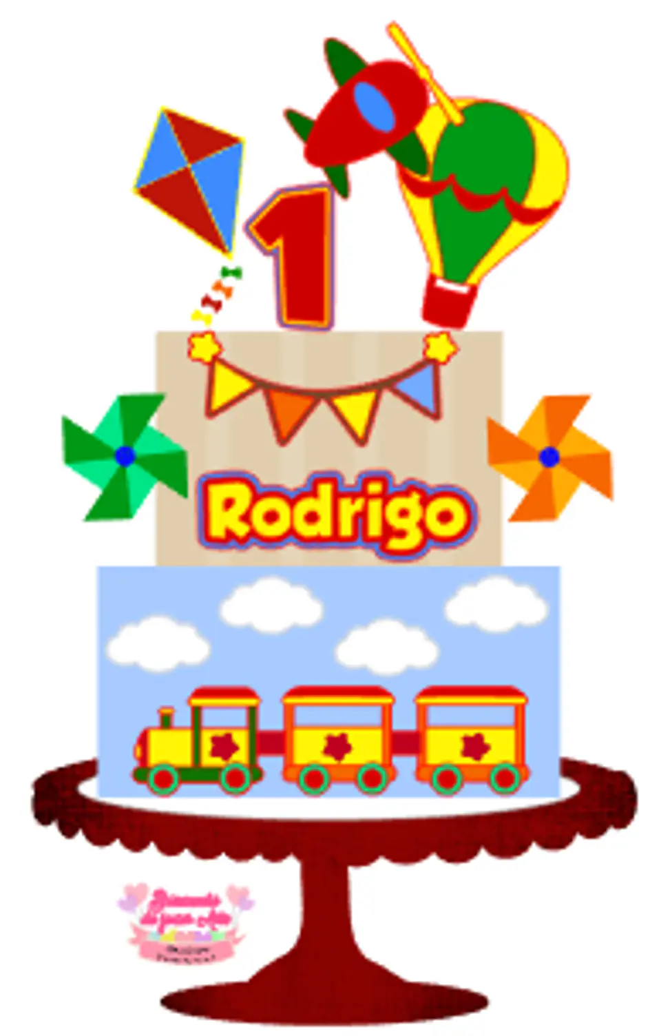 Arquivo de Corte Topo de Bolo Brinquedos 20 1