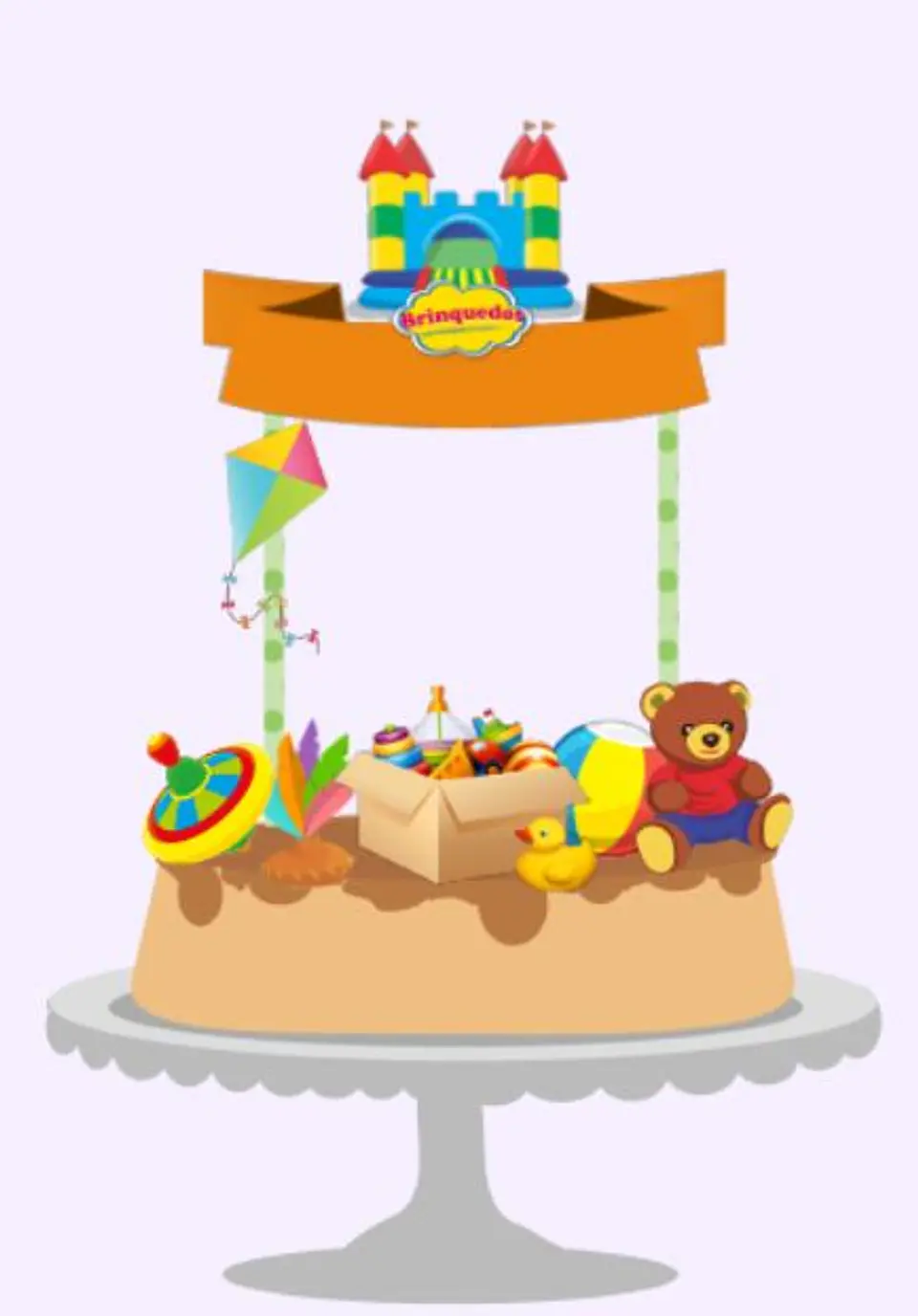 Arquivo de Corte Topo de Bolo Brinquedos 2 1