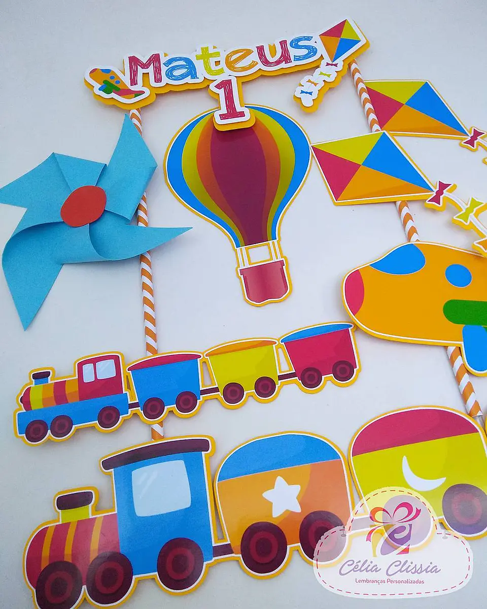 Arquivo de Corte Topo de Bolo Brinquedos 1 1