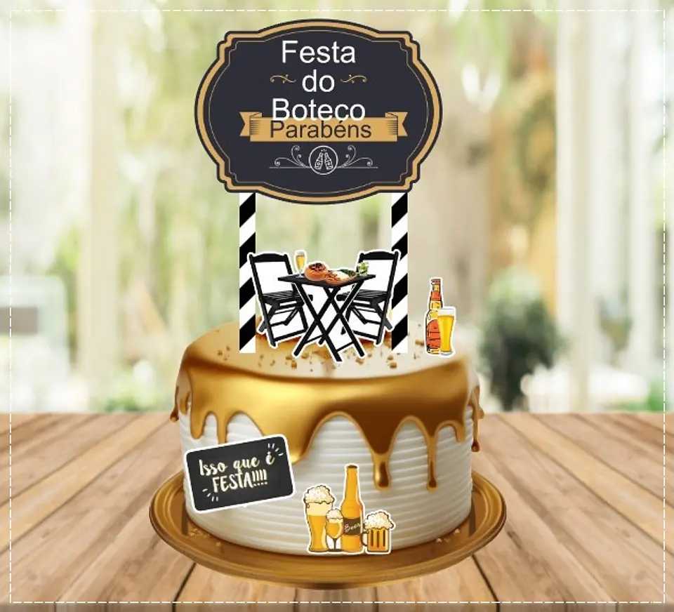 Arquivo de Corte Topo de Bolo Boteco 16 1