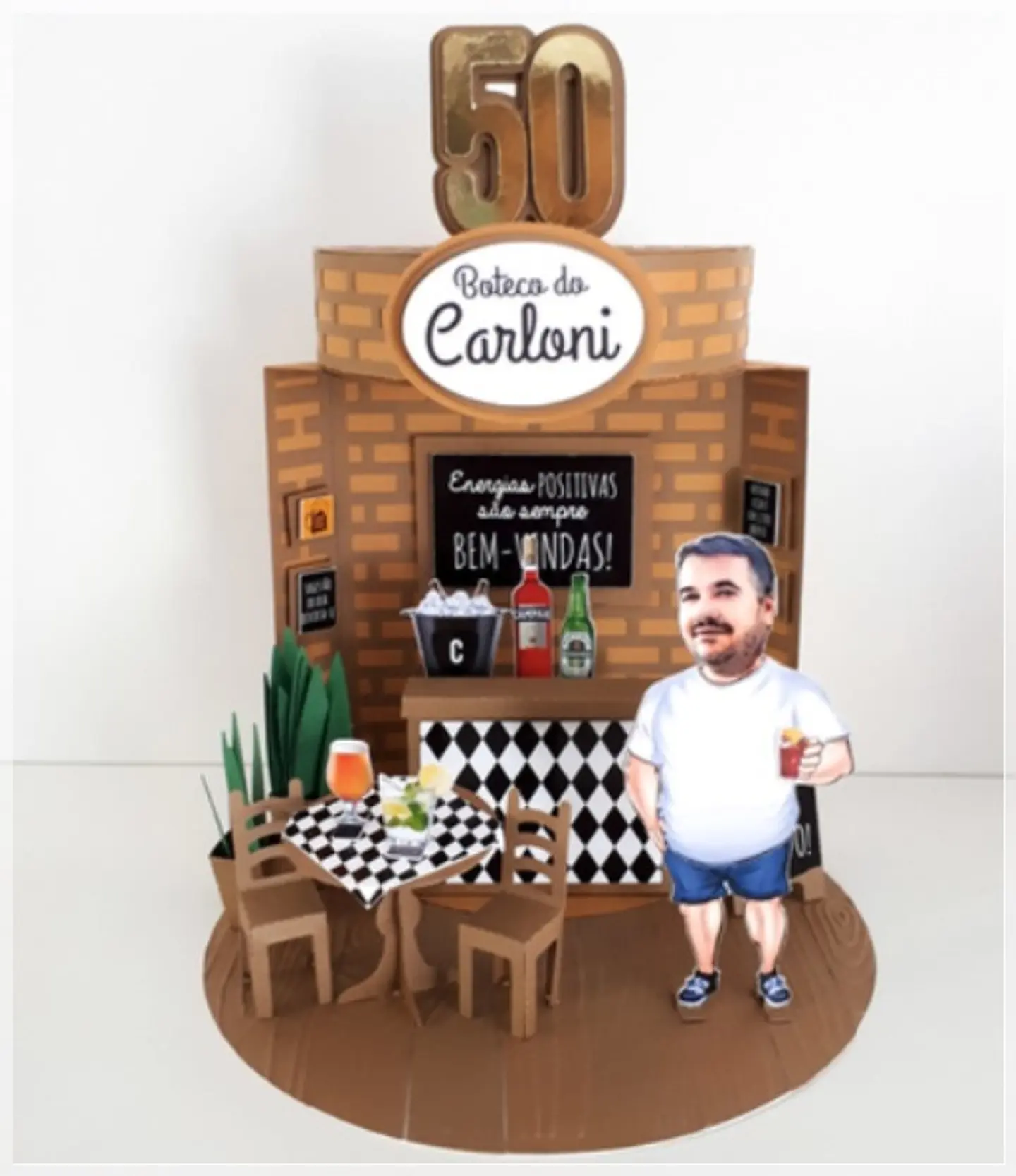 Arquivo de Corte Topo de Bolo Boteco 9 1