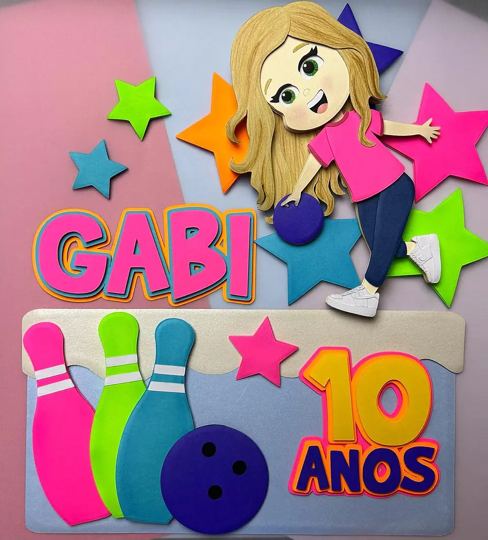 Arquivo de Corte Topo de Bolo Boliche 2 1