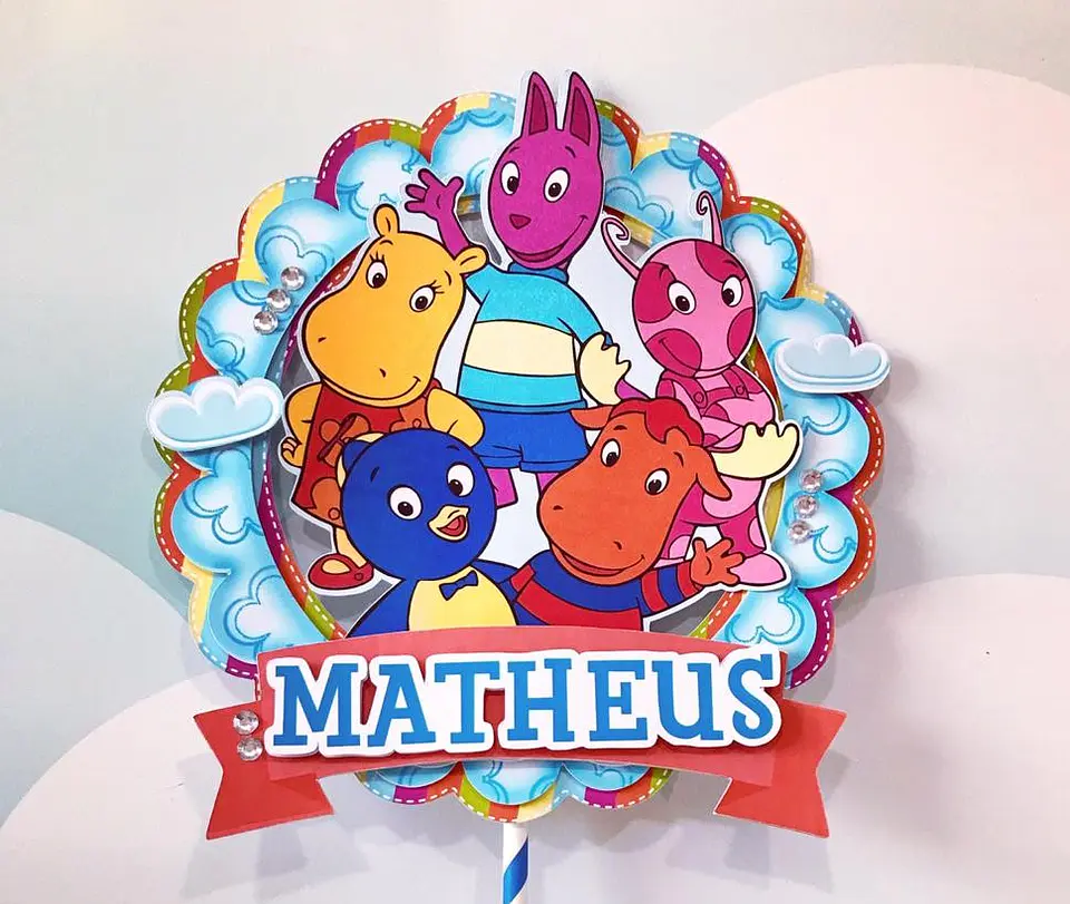 Arquivo de Corte Topo de Bolo Backyardigans 1 1