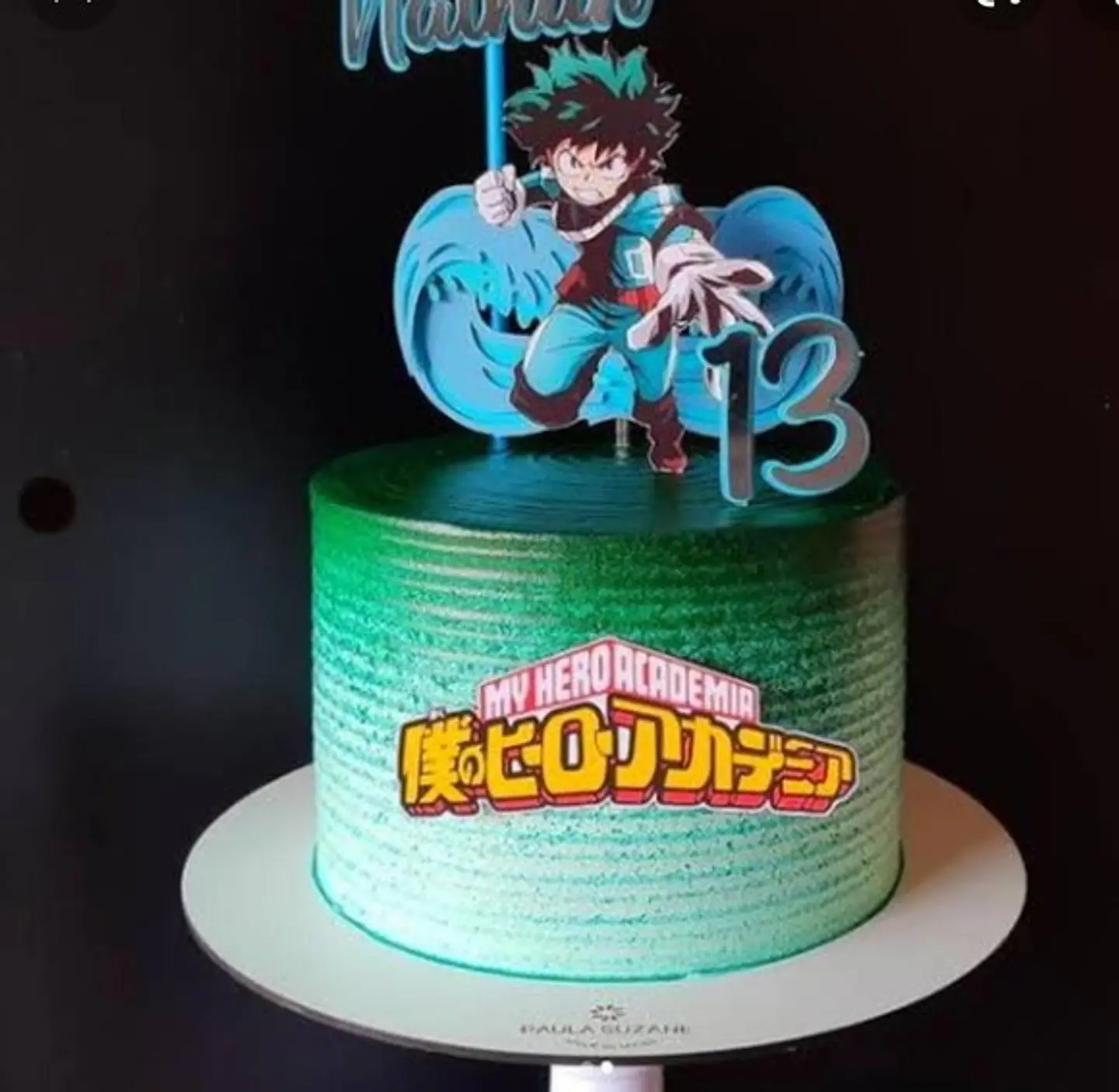 Arquivo de Corte Topo de Bolo Boku no Hero 2 1
