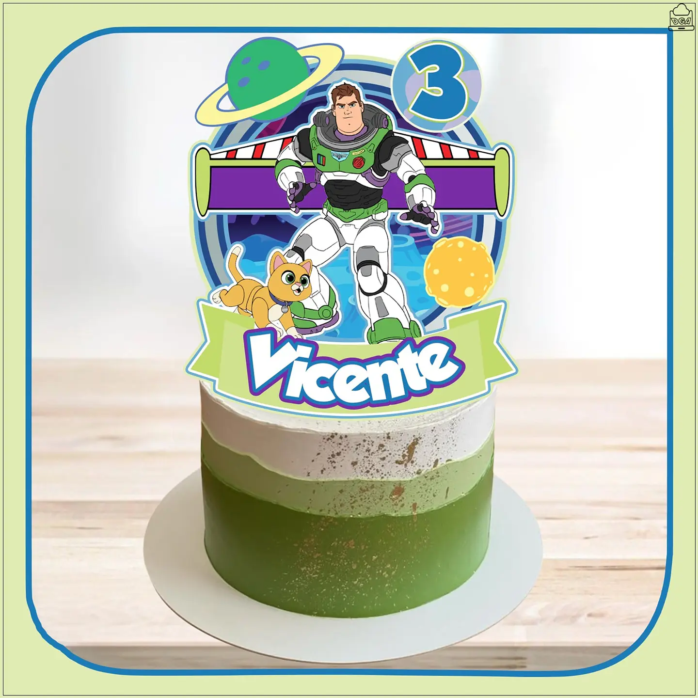 Arquivo de Corte Topo de Bolo Buzz Lightyear 7 1