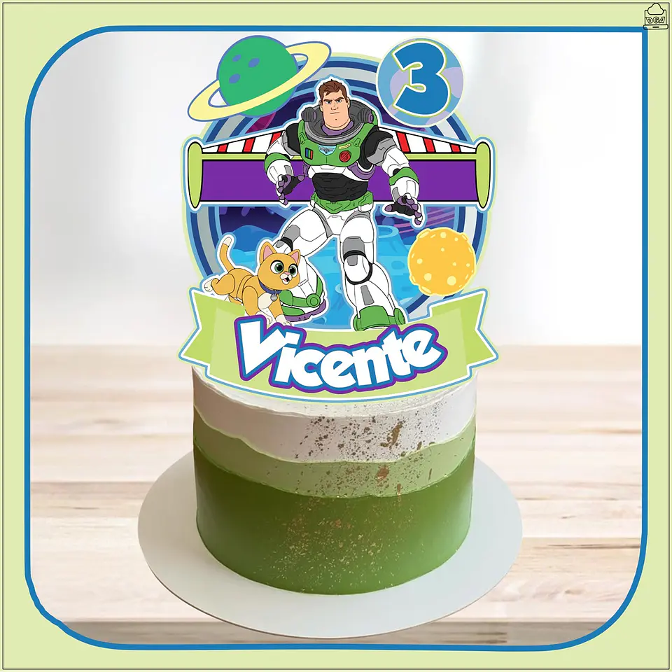 Arquivo de Corte Topo de Bolo Buzz Lightyear 7 1