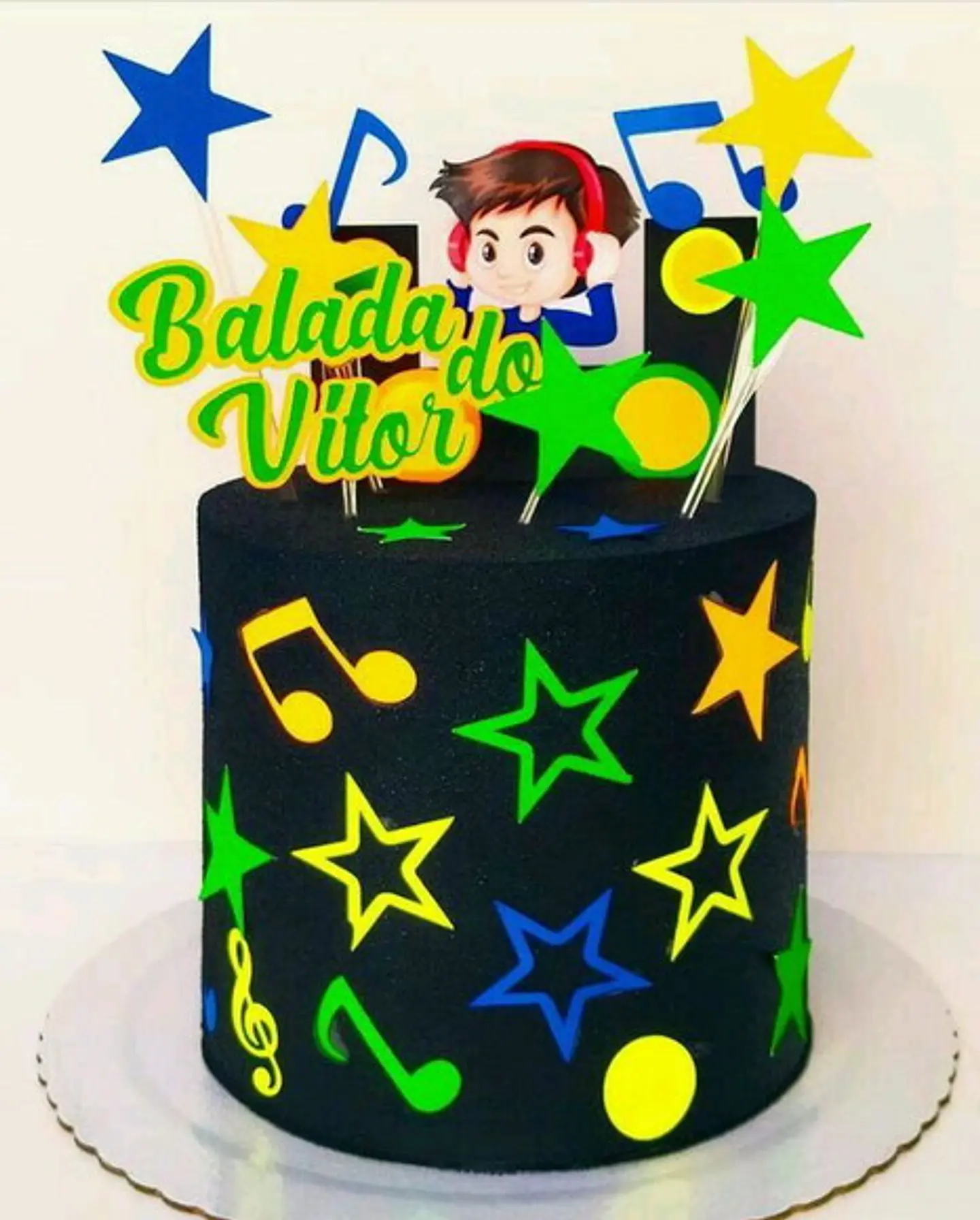 Arquivo de Corte Topo de Bolo Balada - Discoteca 6 1