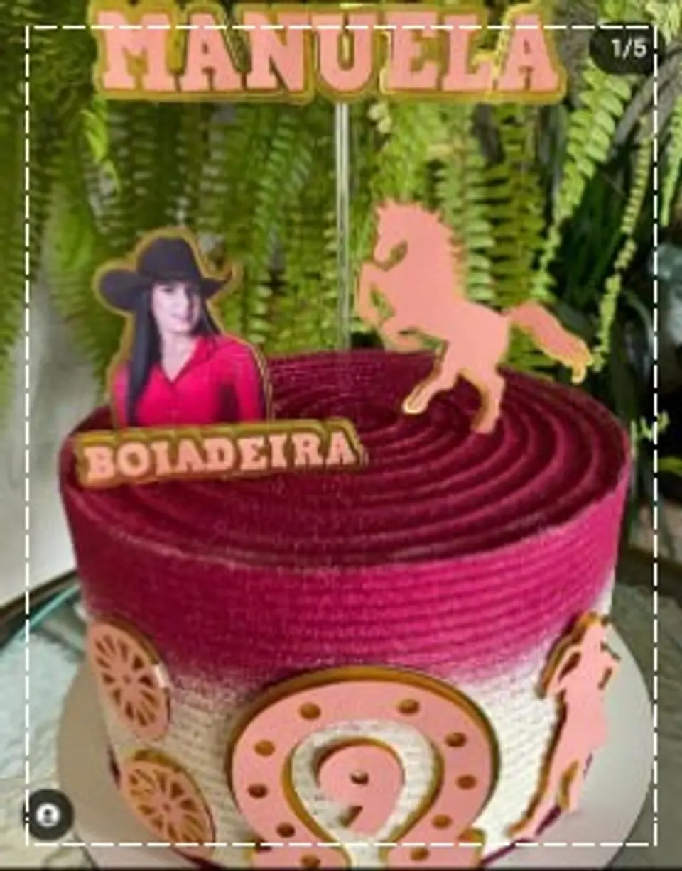 Arquivo de Corte Topo de Bolo Ana Castela Boiadeira 2 1