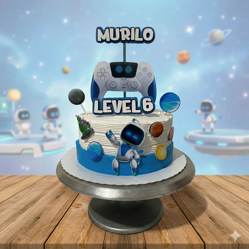 Arquivo de Corte Topo de Bolo Astrobot 1 1