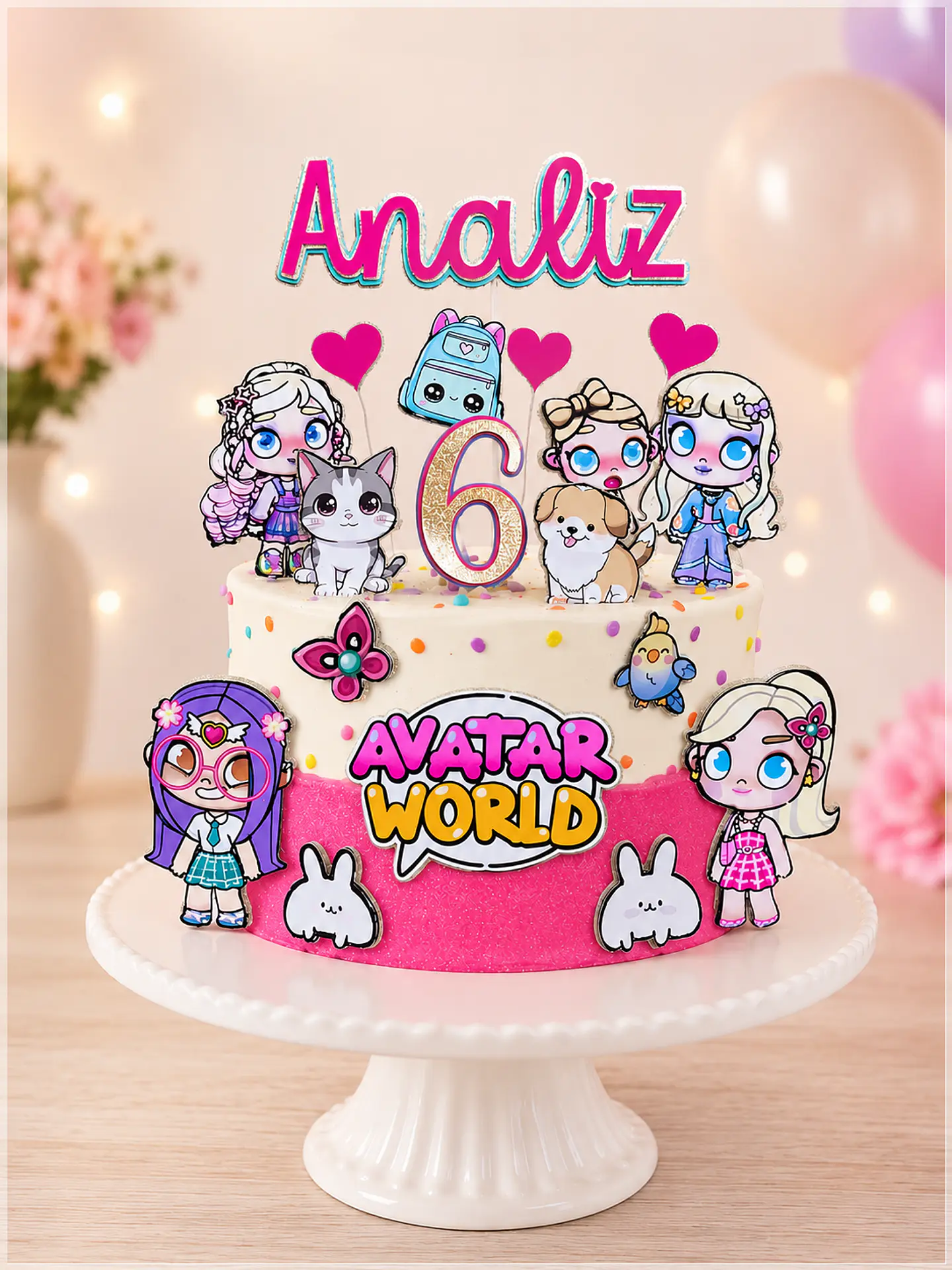Arquivo de Corte Topo de Bolo Avatar World 3 1