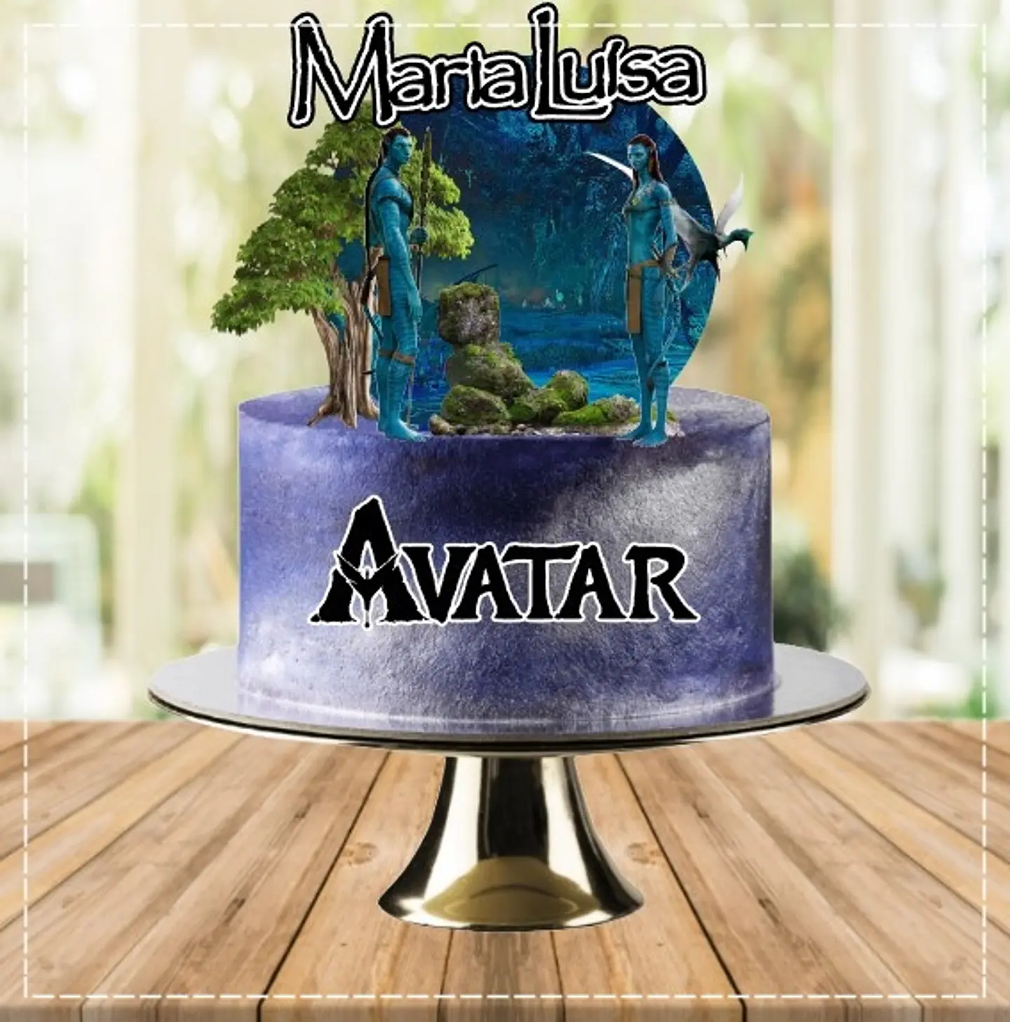 Arquivo de Corte Topo de Bolo Avatar 2 1