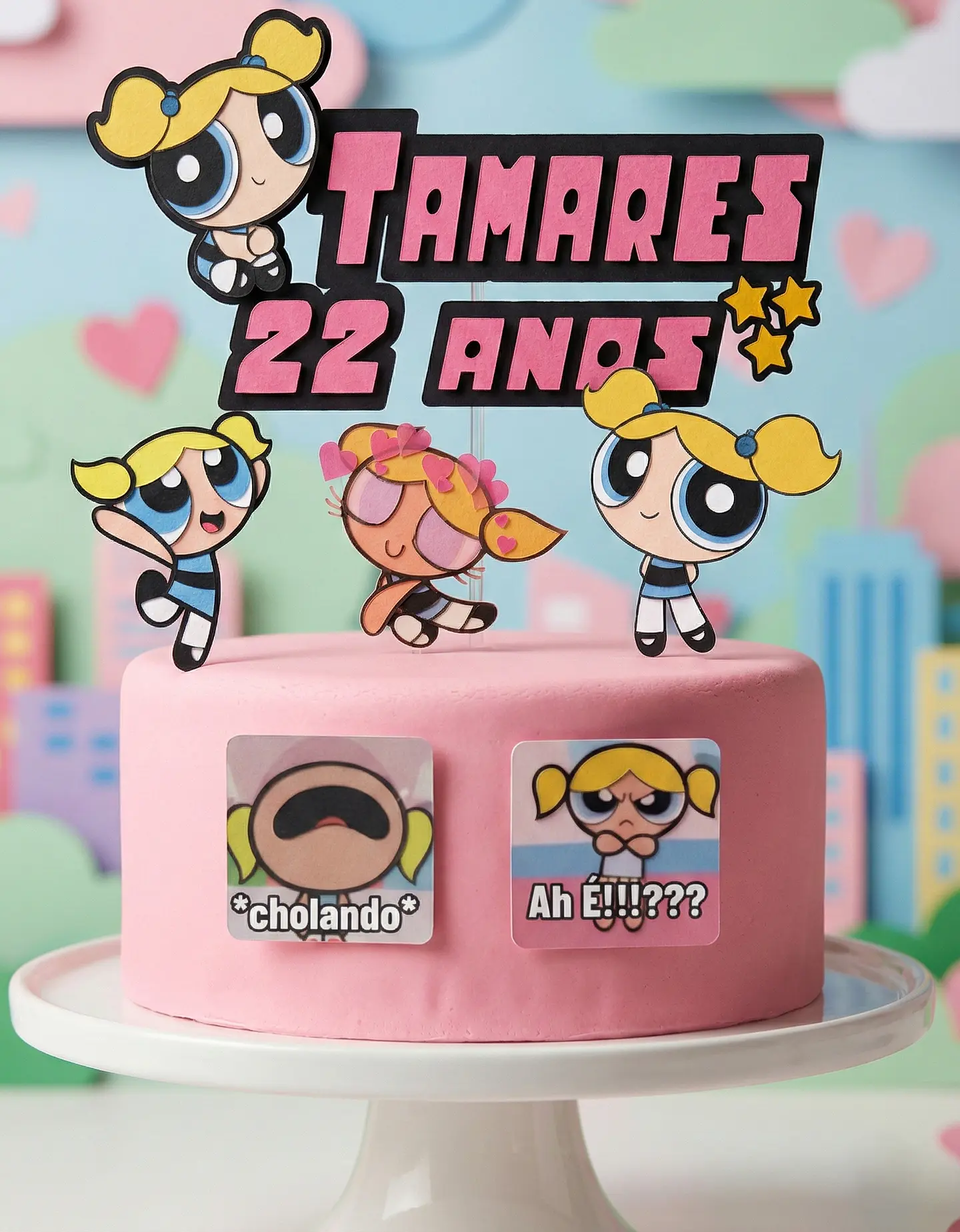Arquivo de Corte Topo de Bolo As Meninas Superpoderosas 3 1