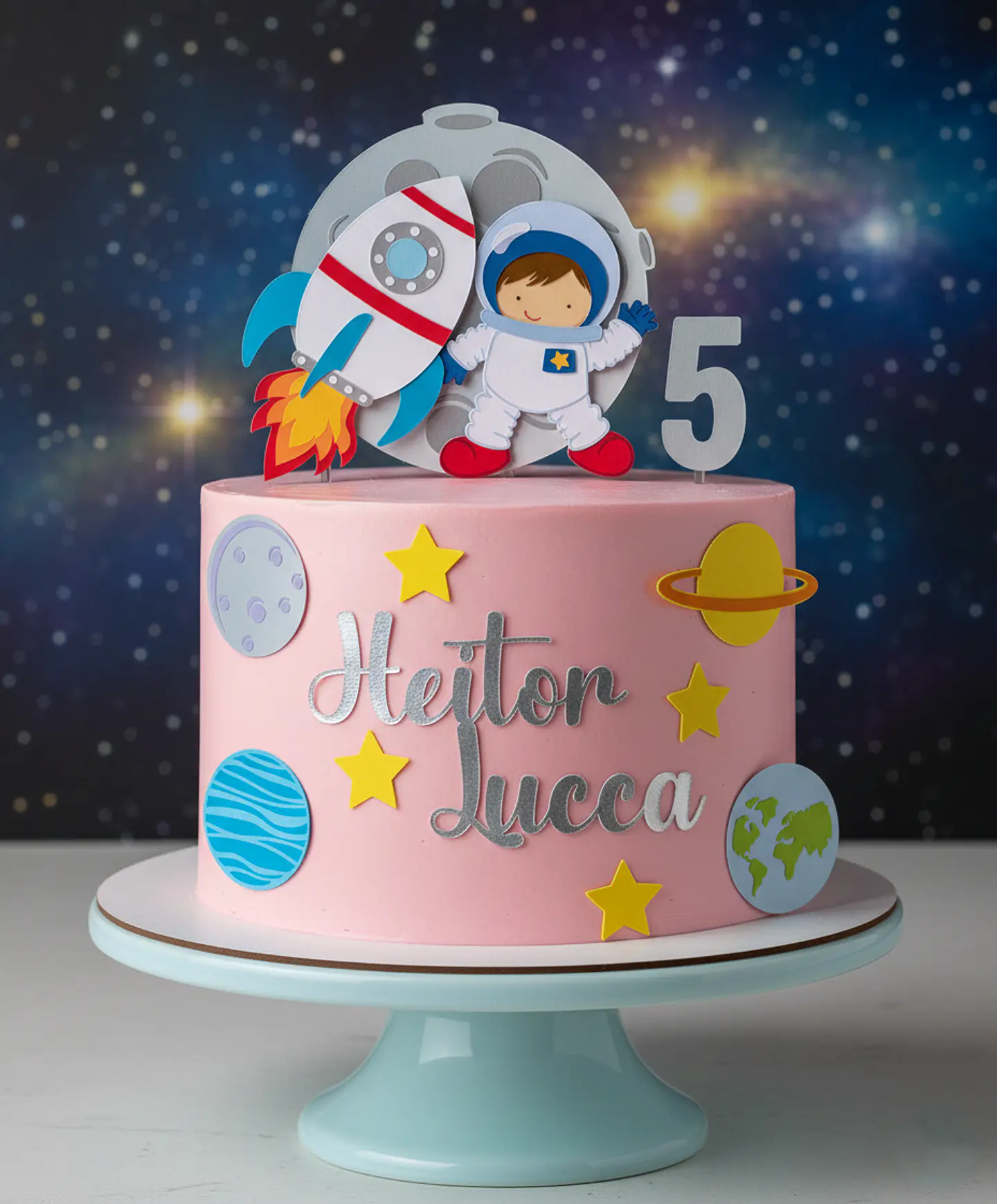 Arquivo de Corte Topo de Bolo Astronauta 38 1
