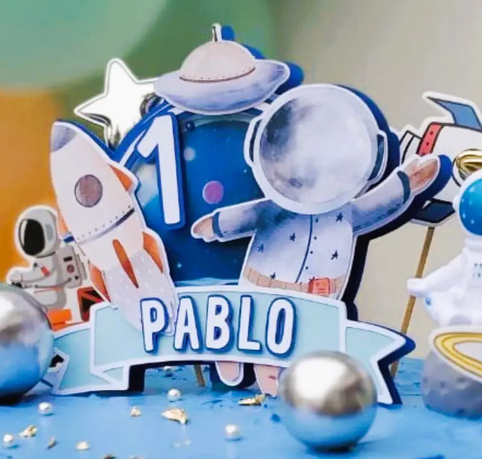 Arquivo de Corte Topo de Bolo Astronauta 37 1