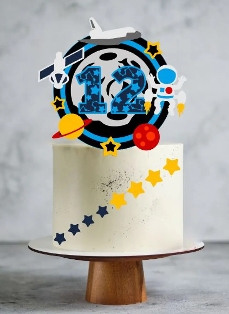 Arquivo de Corte Topo de Bolo Astronauta 18 1