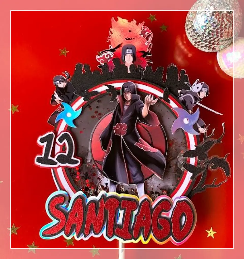 Arquivo de Corte Topo de Bolo Akatsuki 2 1